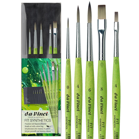 Set Fit Synthetics 5 Pezzi Con Custodia In Cotone