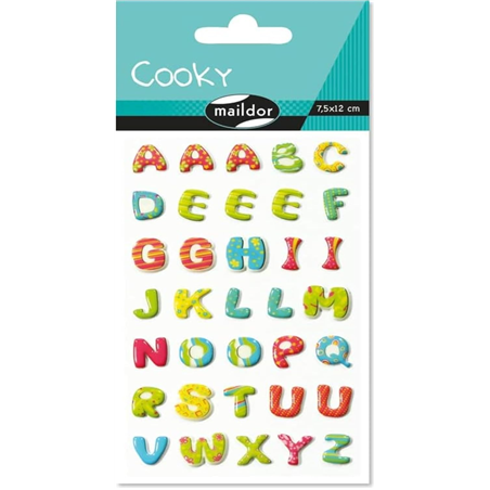 Stickers Cooky Alfabeto