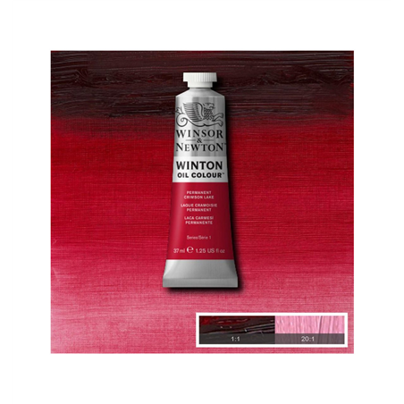 Colore Olio Fine Winton 37 Ml Sr. Standard 478-Lacca Cremisi Permanente