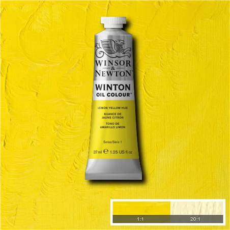Colore Olio Fine Winton 37 Ml Sr. Standard 087-Giallo Di Cadmio Limone Imit. (primario)
