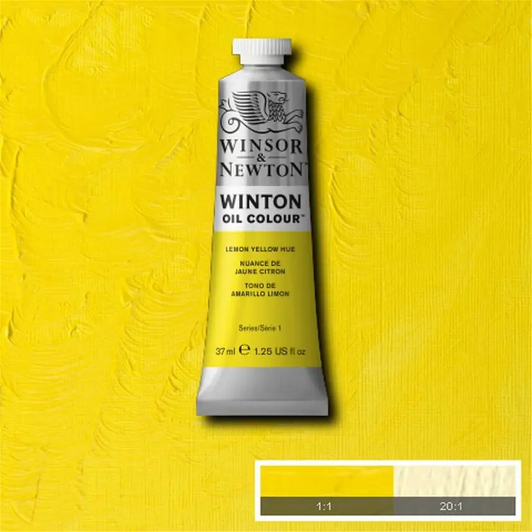 Colore Olio Fine Winton 37 Ml Sr. Standard 087-Giallo Di Cadmio Limone Imit. (primario)