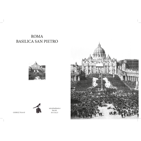 Quaderno A5  Roma San Pietro