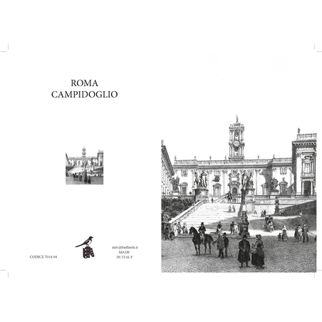 Quaderno A5  Roma Campidoglio