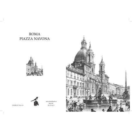 Quaderno A5  Roma Piazza Navona