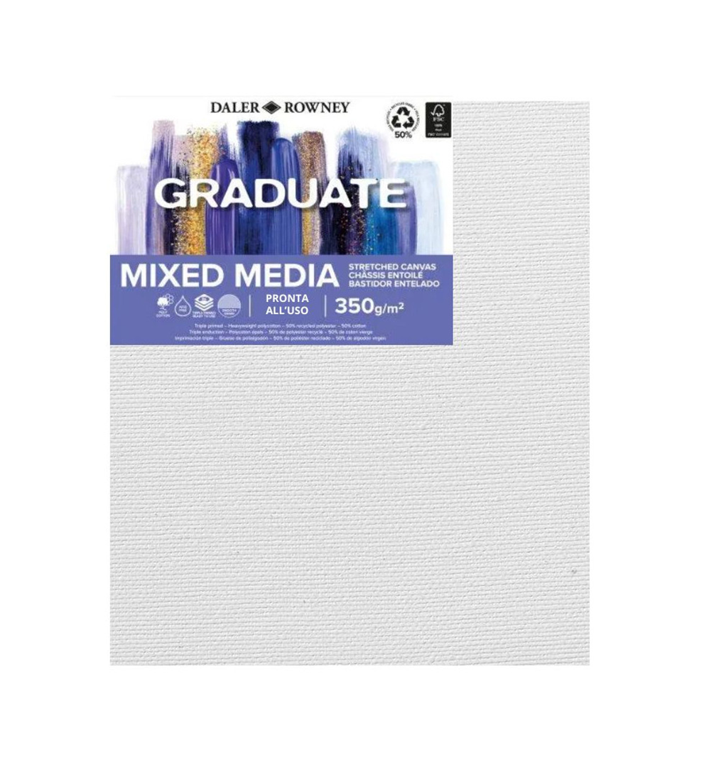 Telaio Telato A4 Graduate 350 Gr Mix Media