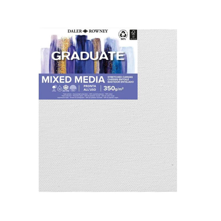 Telaio Telato A5 Graduate Tela 350 Gr Mix Media