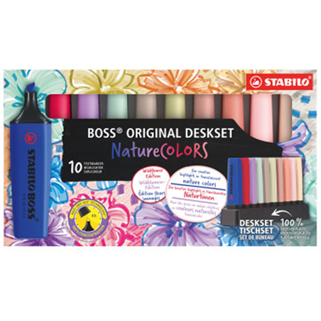 PALETTE STABILO BOSS NATURECOLORS 10 PEZZI WILDFLOWER EDITION