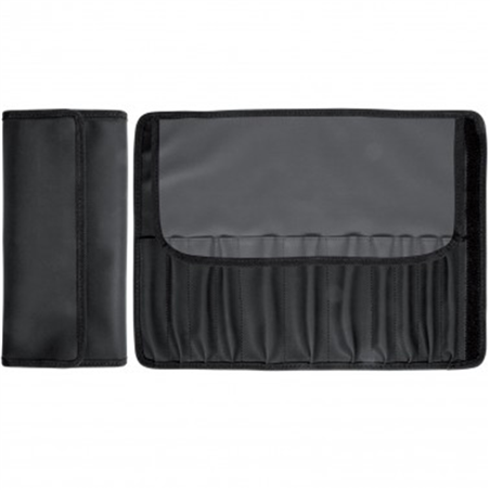 Portapennelli 12 Tasche Nero Semilucido