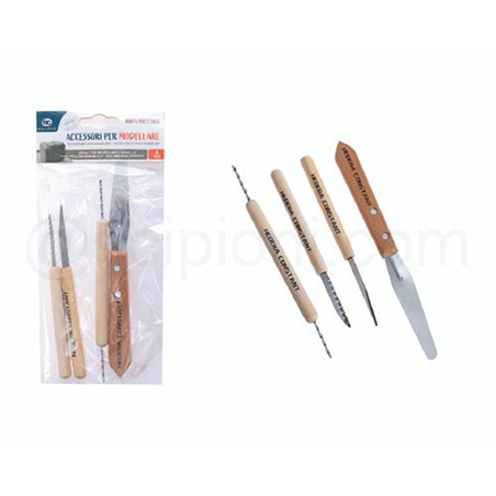 Strumenti Per Modellare Pezzi 4 In Metallo