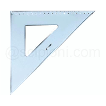 S Plastica Cm.30/45 Gradi Incisa
