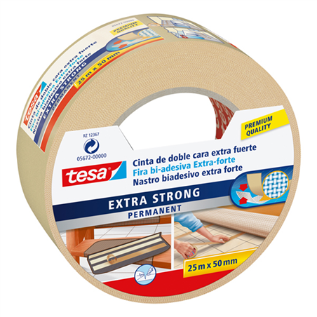 Nastro Biadesivo 50mmx25mt Extra-Forte