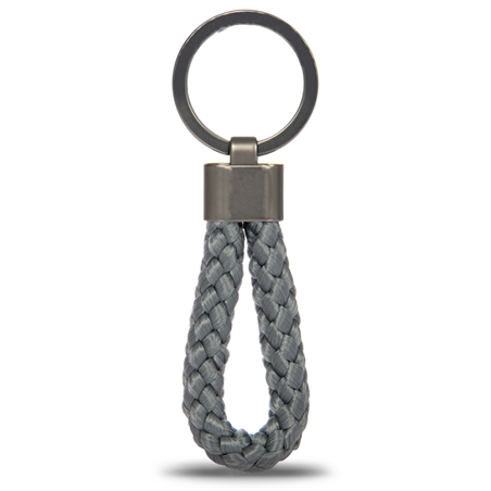 Keyring Rope 3,5x10x0,8 004-Anthracite