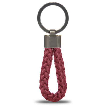 Keyring Rope 3,5x10x0,8 019-Carmine Red