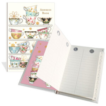 Address Book - Rubrica 9x13 - 104 Pagine Caffe