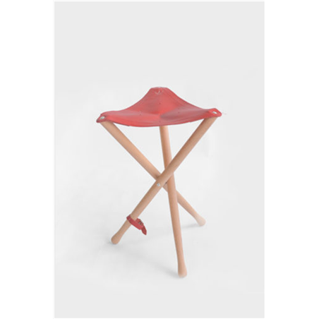 Seggiolino Pieghevole Rosso