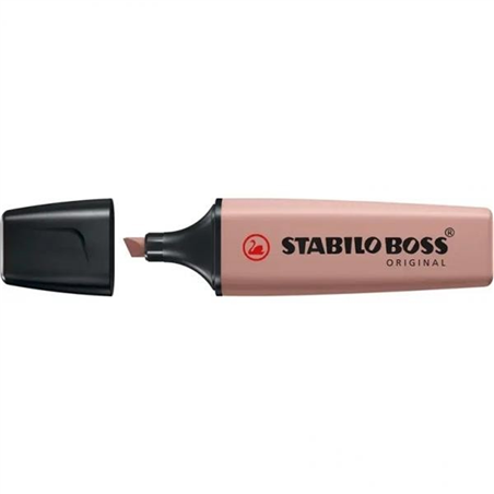 EVIDENZIATORE STABILO BOSS ORIGINAL NATURE COLORS FAVA DI CACAO