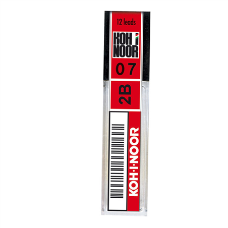 Astuccio 12 Micromine 0,7mm 2b E207 Kohinoor