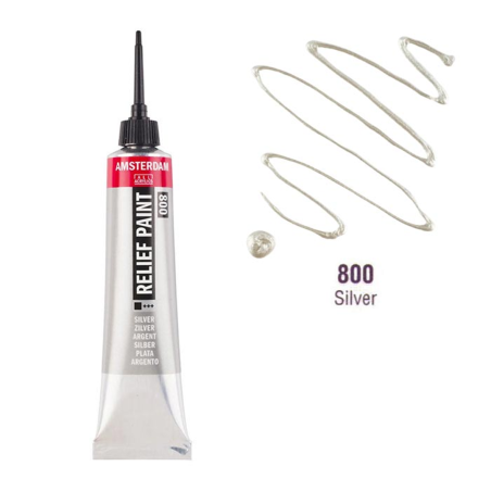 Pasta A Rilievo Tubo Ml20 800-Argento