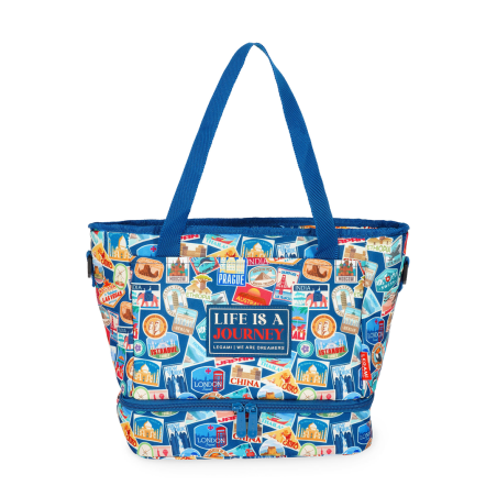 Lunch Bag 33x22x15cm  Travel Stickers