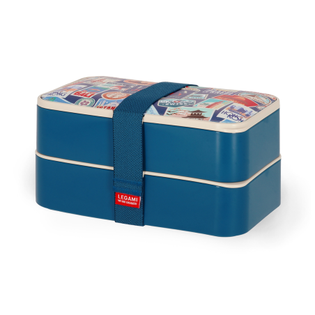 Lunch Box 18,2x10x10,3 Cm Travel Stickers