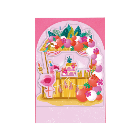 Biglietto Pop Up Hawaian Chart