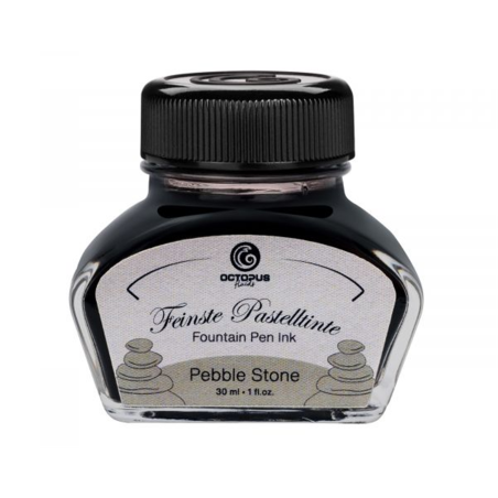 Inchiostro Per Penne Stilografiche 30ml Pebble Stone (grigio Pastello)