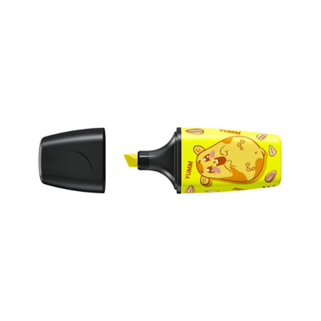 EVIDENZIATORE STABILO BOSS MINI ANIMAL VIBES 24-GIALLO (CRICETO)