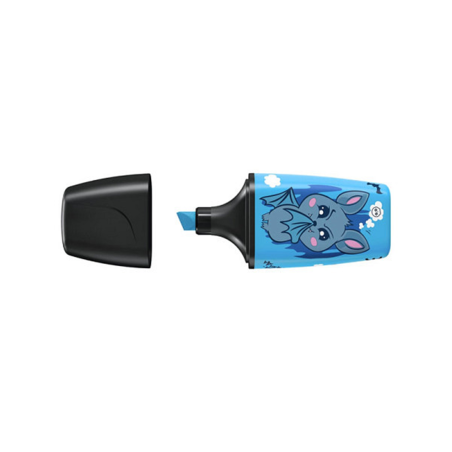 EVIDENZIATORE STABILO BOSS MINI ANIMAL VIBES 31-(BLU PIPISTRELLO)