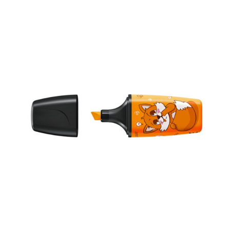 EVIDENZIATORE STABILO BOSS MINI ANIMAL VIBES 54-ARANCIO (VOLPE)