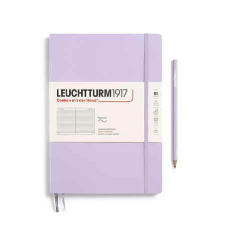 Notebook Comp. B5 Softcover, Righe 121 Pag Lilac