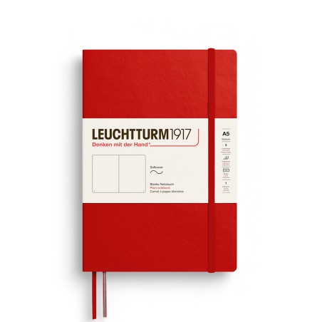 Notebook Medium A5 Soft Bianco Cherry