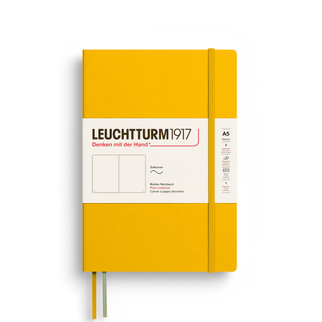 Notebook Medium A5 Soft Bianco Sunflower