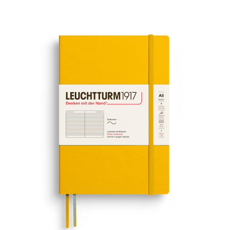 Notebook Medium A5 Soft Righe Sunflower