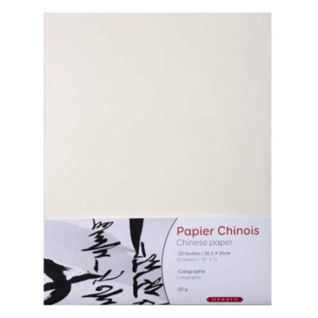 Carta Cinese  25 Fogli 26,5x33 Cm 30gr