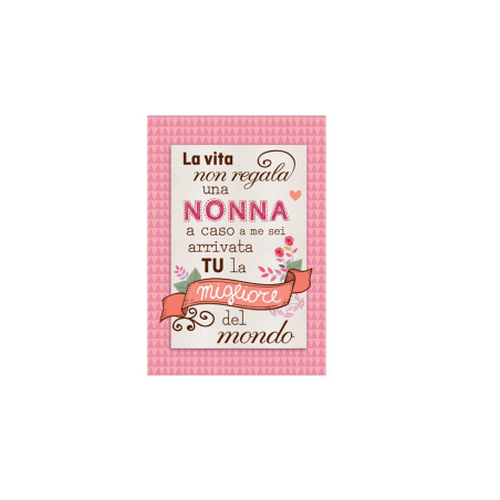 Serie Auguri Nonni La Vita Non Regala Una Non Biglietto Sr.50 Compleanno