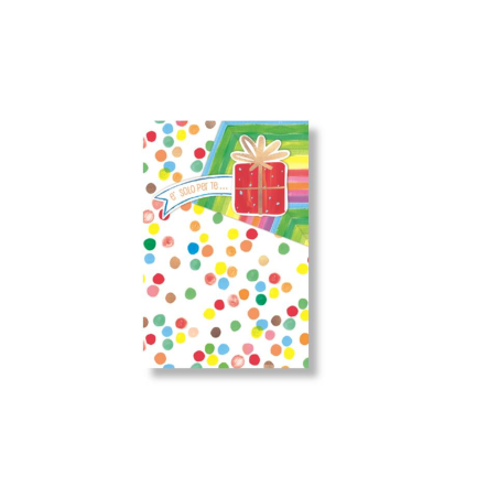 Biglietto Sr.50 Compleanno Serie Popzzz 18 Anni Palloni
