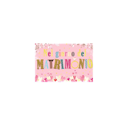 Biglietto Sr.55 Nozze Virca Words Glitters Nel Giorno Del Matrimonio