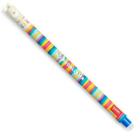 Penna Cancellabile Blu Lama