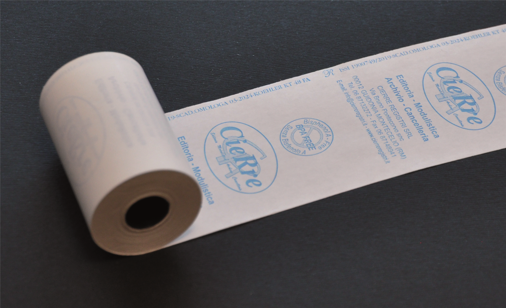 Rotoli Termici Pos 57x20 48g Conf 10 Pz