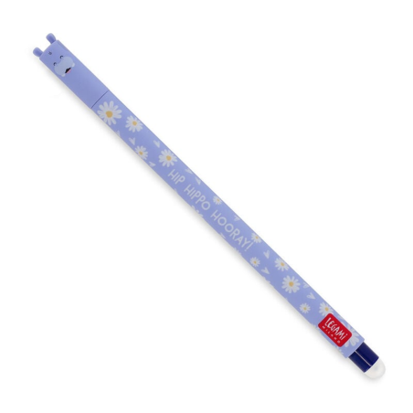 Penna Gel Cancellabile Ippopotamo