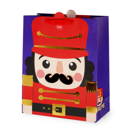 Busta Regalo Natale Large Nutcracker