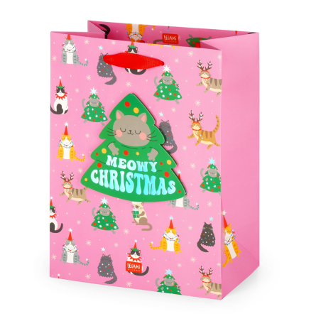 Busta Regalo Natale Media Kitty