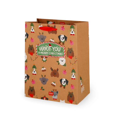 Busta Regalo Natale Media Dogs