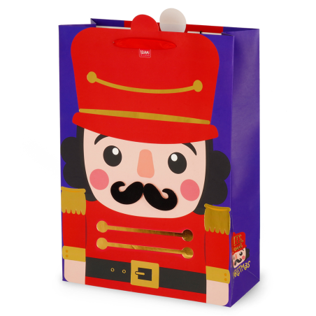 Busta Regalo Natale X-Large Nutcracker