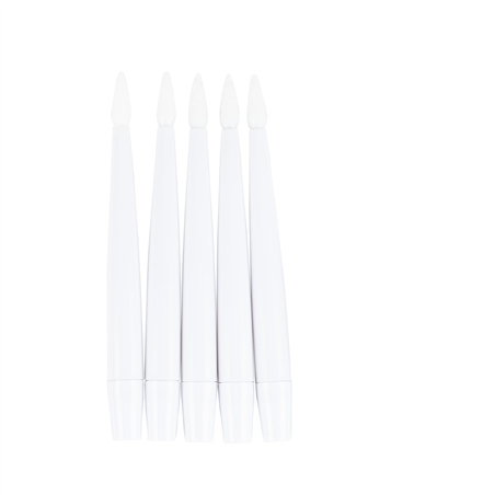 Candelina Led X Albero D1.5x16cm Bianco 5pz