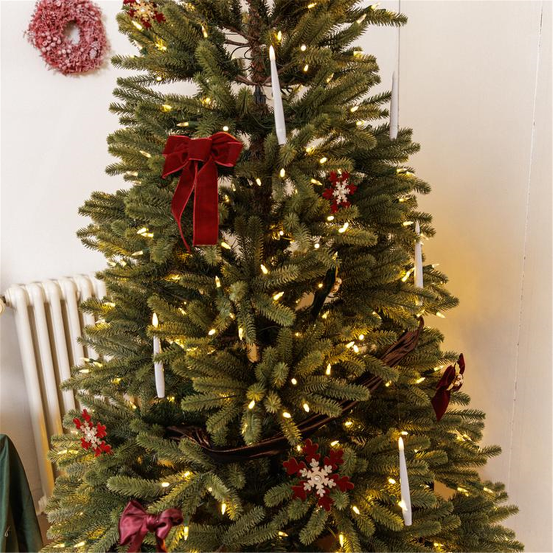 Candelina Led X Albero D1.5x16cm Bianco 5pz — immagine 3