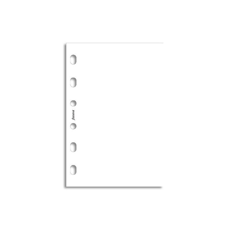 Filofax - Ricambio Pocket Neutro Bianco