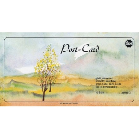 Blocco Postcard 12x16 Acqu. Gr250 Fg10