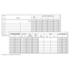 Registro Corrispettivi per dettaglianti flex - blocco di 12/12 copie  29,7x21,5 cm - SE168512C00