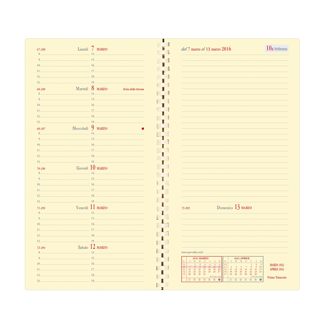 Italnote Spirale - 8,8x17cm - Ricambio — immagine 2